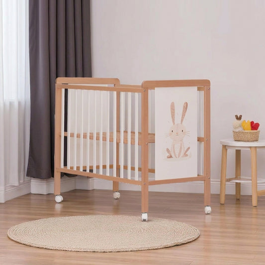 Lit bébé en bois hêtre