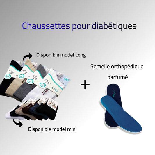 CHAUSSETTES POUR  DIABETIQUES
